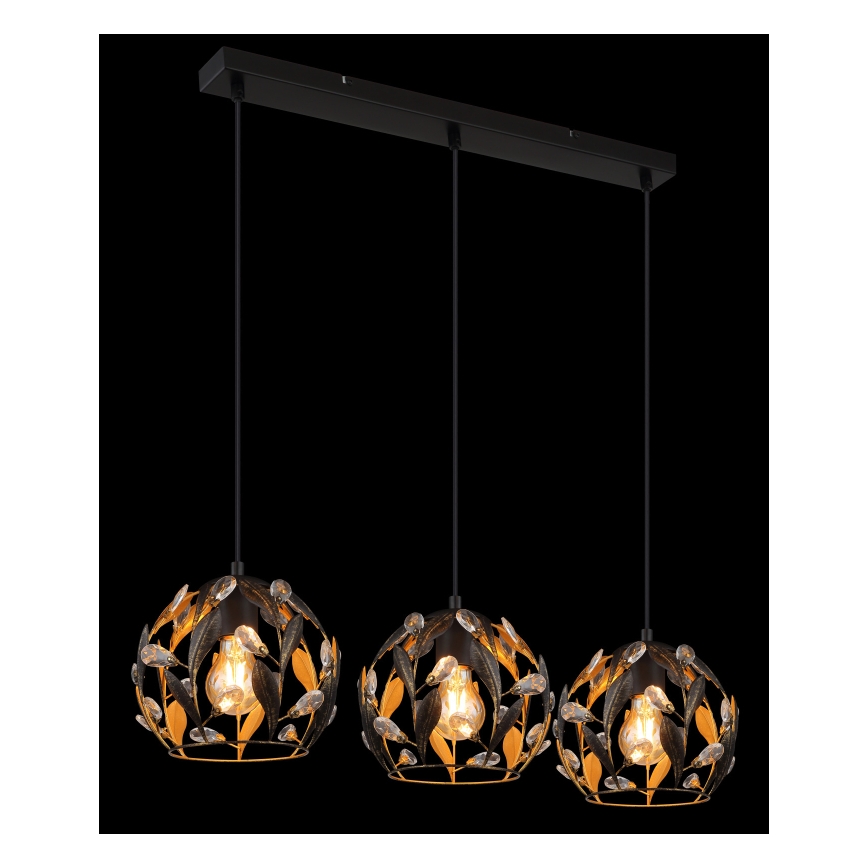 Globo - Люстра на тросі 3xE27/40W/230V