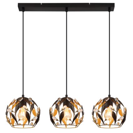 Globo - Люстра на тросі 3xE27/40W/230V