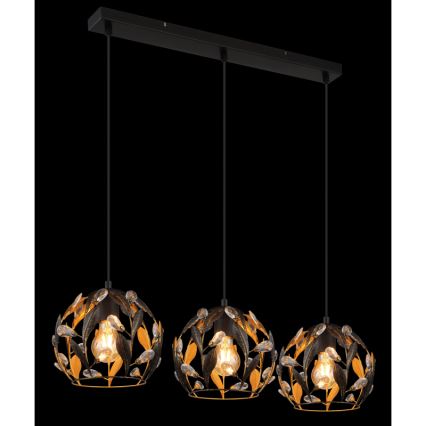 Globo - Подвесная люстра 3xE27/40W/230V