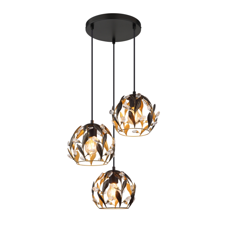Globo - Підвісна люстра 3xE27/40W/230V діаметр 41 см