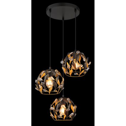 Globo - Подвесная люстра 3xE27/40W/230V диаметр 41 см