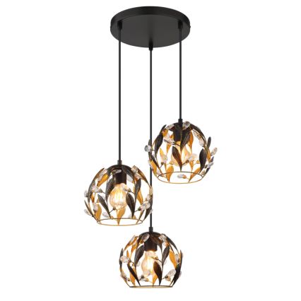 Globo - Подвесная люстра 3xE27/40W/230V диаметр 41 см
