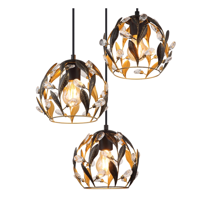 Globo - Подвесная люстра 3xE27/40W/230V диаметр 41 см