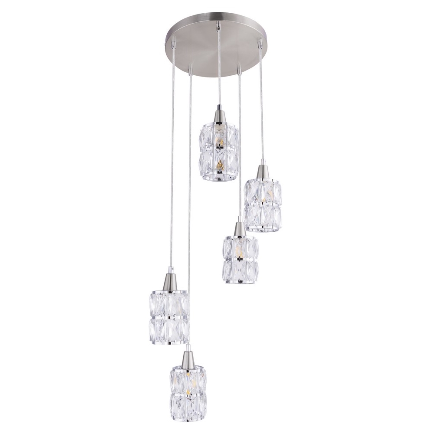 Globo - Підвісна люстра 5xE14/40W/230V