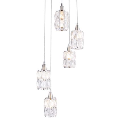 Globo - Підвісна люстра 5xE14/40W/230V