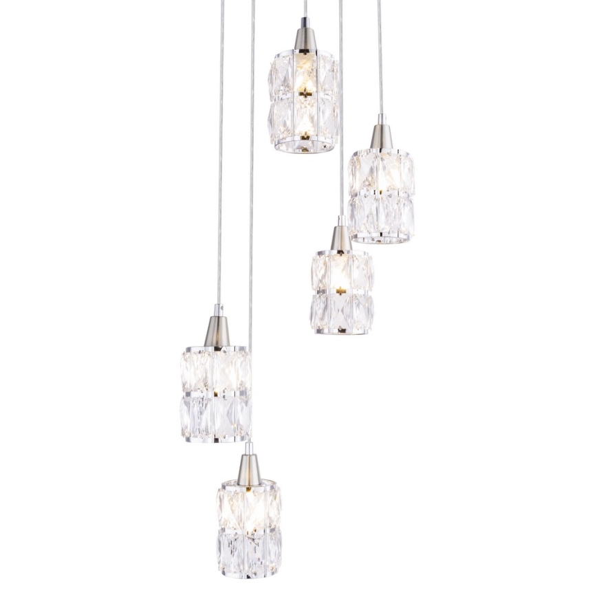 Globo - Підвісна люстра 5xE14/40W/230V
