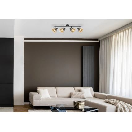 Globo 15767-4 - Точечный светильник COLLY 4xE27/15W/230V