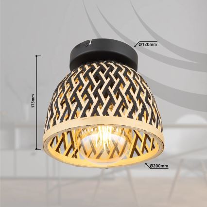 Globo 15767D1 - Потолочный светильник COLLY 1xE27/15W/230V