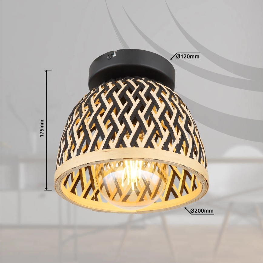 Globo 15767D1 - Потолочный светильник COLLY 1xE27/15W/230V