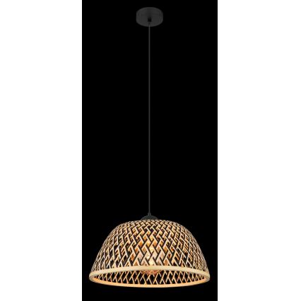 Globo - Підвісна люстра 1xE27/15W/230V бамбук