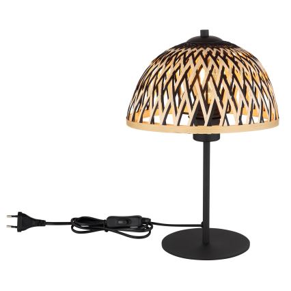Globo - Настольная лампа 1xE27/15W/230V бамбук