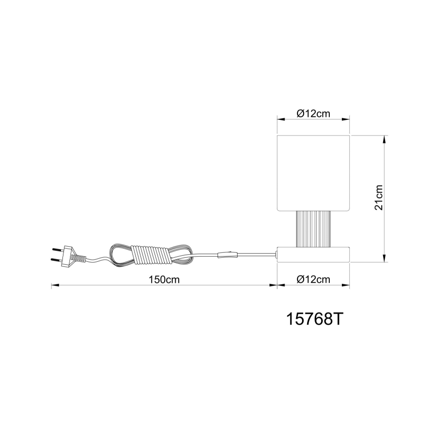 Globo - Настольная лампа 1xE27/25W/230V