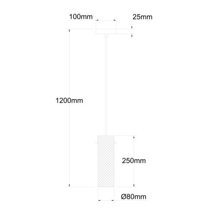 Globo - Подвесная люстра 1xE14/40W/230V