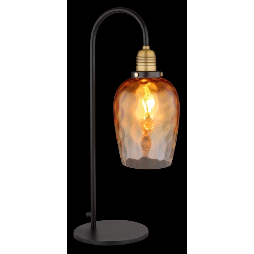 Globo - Настільна лампа 1xE27/60W/230V помаранчевий