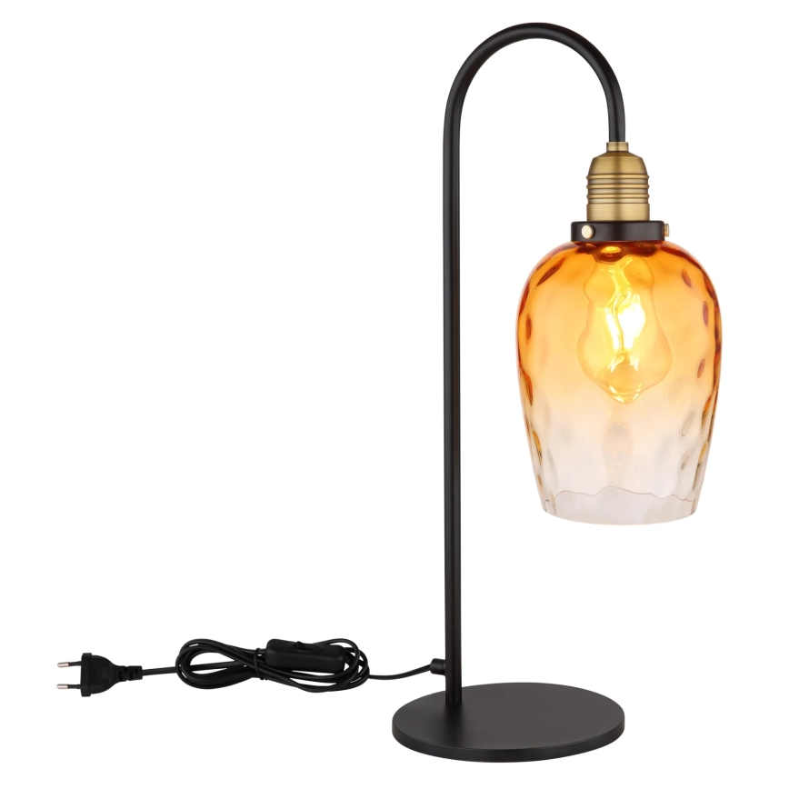 Globo - Настільна лампа 1xE27/60W/230V помаранчевий