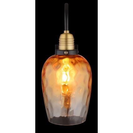 Globo - Настенная лампа 1xE27/60W/230V оранжевый