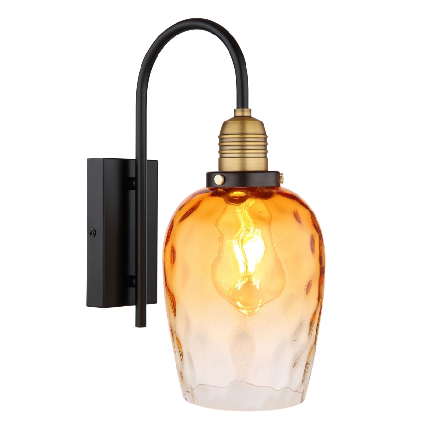 Globo - Настенная лампа 1xE27/60W/230V оранжевый