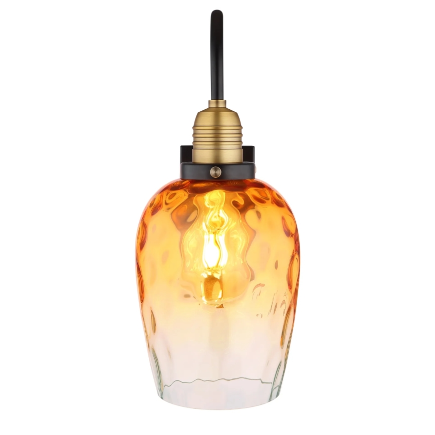 Globo - Настінна лампа 1xE27/60W/230V помаранчевий