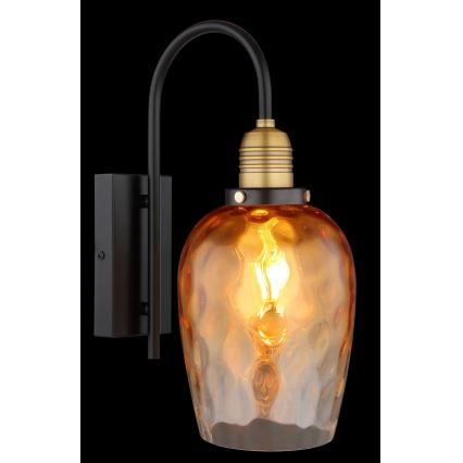 Globo - Настінна лампа 1xE27/60W/230V помаранчевий