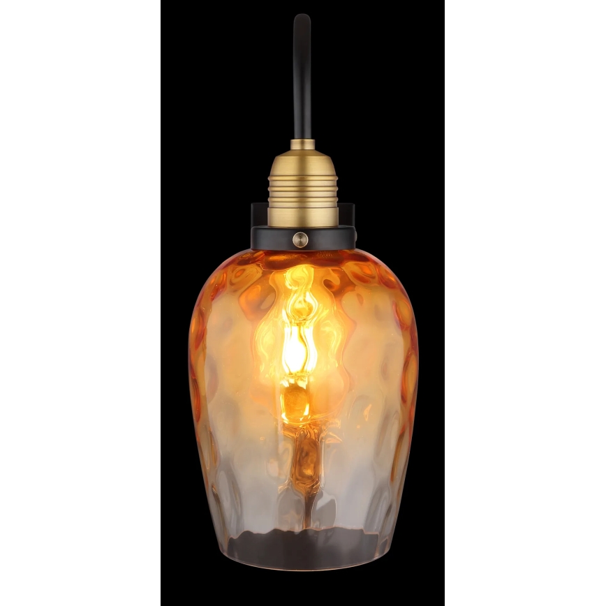 Globo - Настінна лампа 1xE27/60W/230V помаранчевий