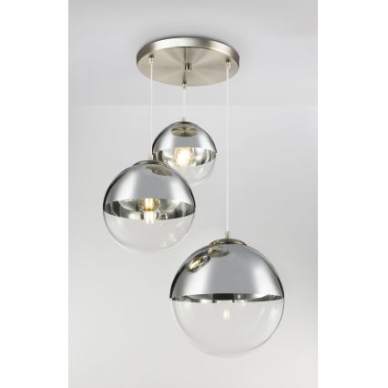 Globo - Підвісна люстра 3xE27/40W/230V діаметр 51 см