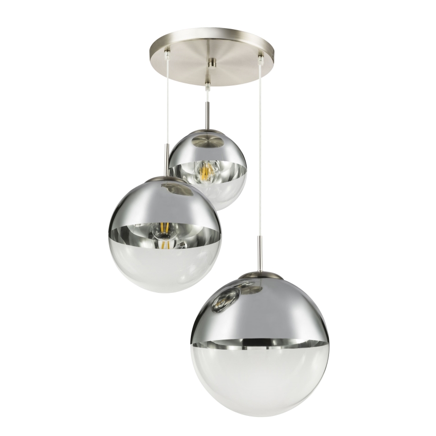 Globo - Підвісна люстра 3xE27/40W/230V діаметр 51 см