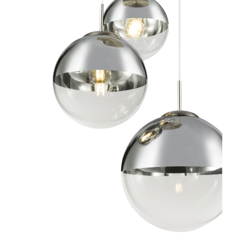 Globo - Підвісна люстра 3xE27/40W/230V діаметр 51 см