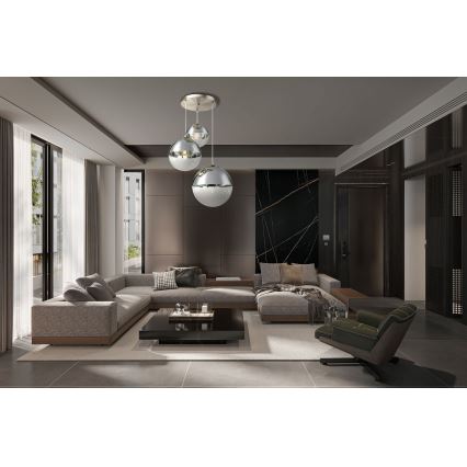 Globo - Подвесная люстра 3xE27/40W/230V диаметр 51 см