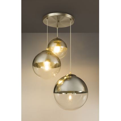 Globo - Подвесная люстра 3xE27/40W/230V диаметр 51 см