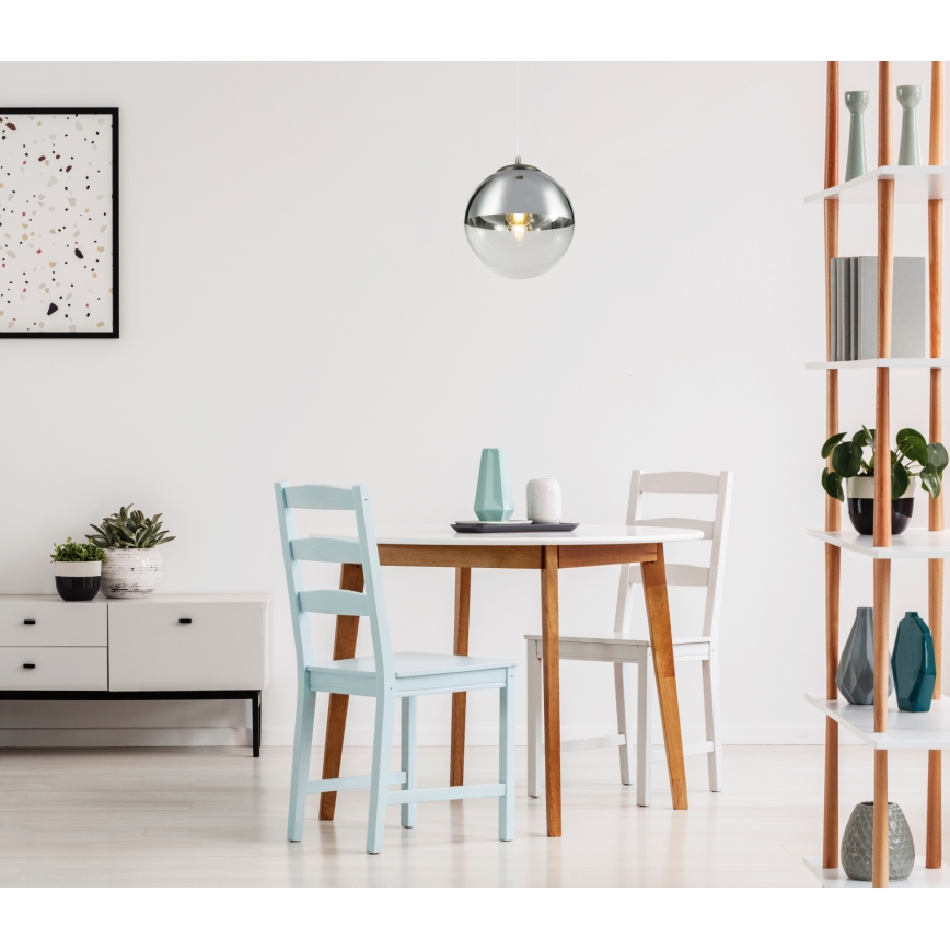 Globo - Підвісна люстра 1xE27/40W/230V діаметр 33 см