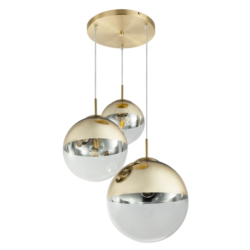 Globo - Підвісна люстра 3xE27/40W/230V діаметр 51 см