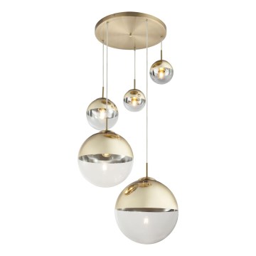 Globo 15855-5 - Люстра на тросе VARUS 5xE27/60W/230V