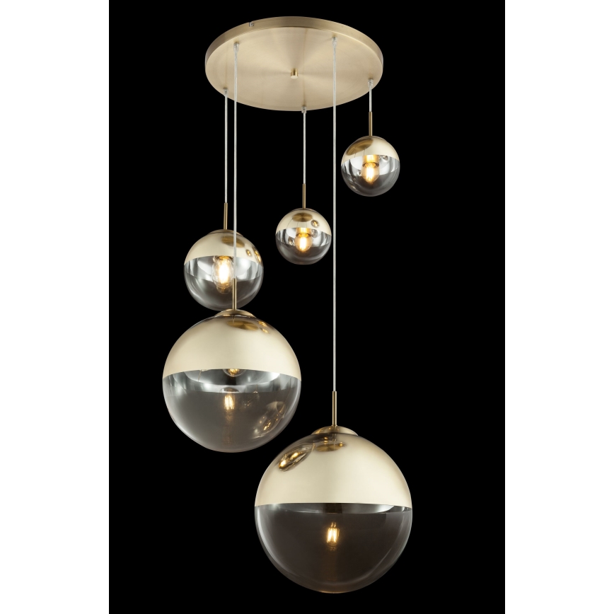 Globo - Подвесная люстра 5xE27/40W/230V диаметр 65 см