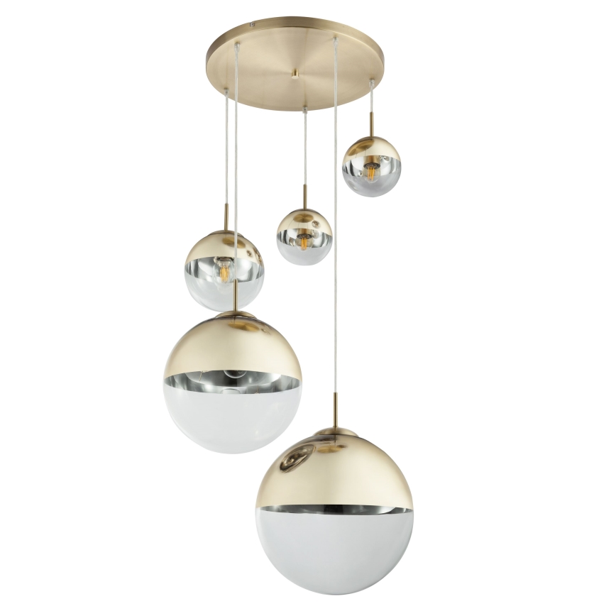 Globo - Подвесная люстра 5xE27/40W/230V диаметр 65 см