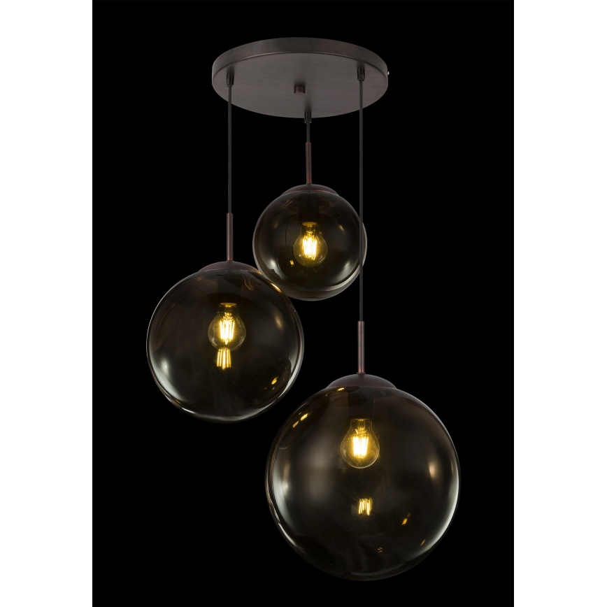 Globo - Підвісна люстра 3xE27/40W/230V діаметр 51 см