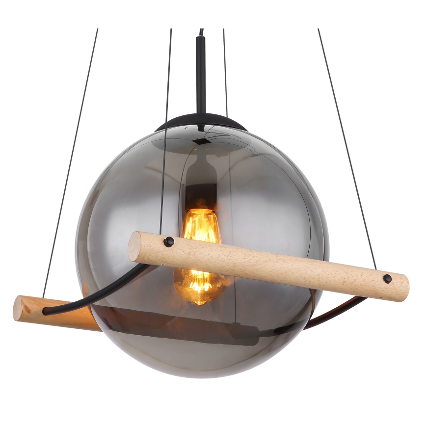 Globo - Підвісна люстра 1xE27/15W/230V каучук