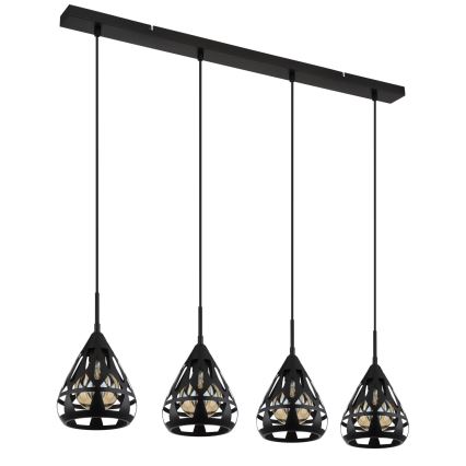 Globo - Підвісна люстра 4xE27/40W/230V