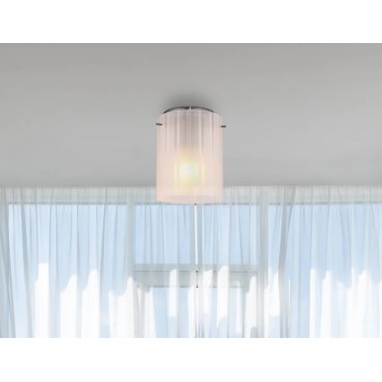 Globo - Потолочный светильник 1xE27/40W/230V диаметр 18 см белый