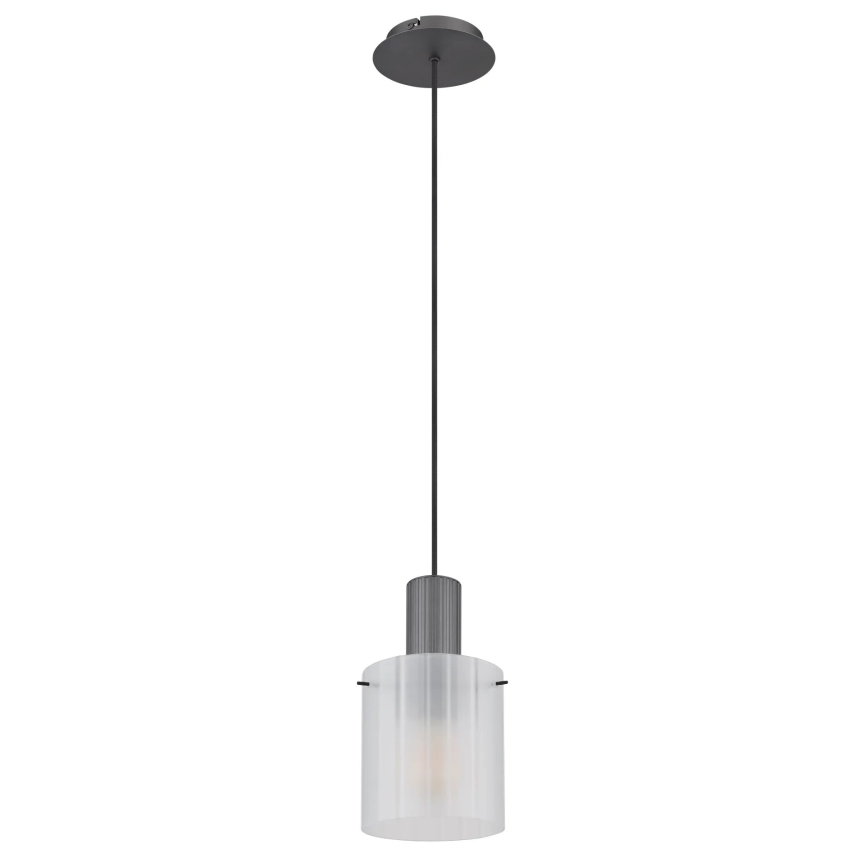Globo - Підвісна люстра 1xE27/40W/230V діаметр 18 см білий