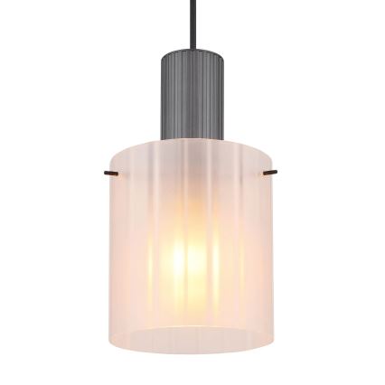 Globo - Підвісна люстра 1xE27/40W/230V діаметр 18 см білий
