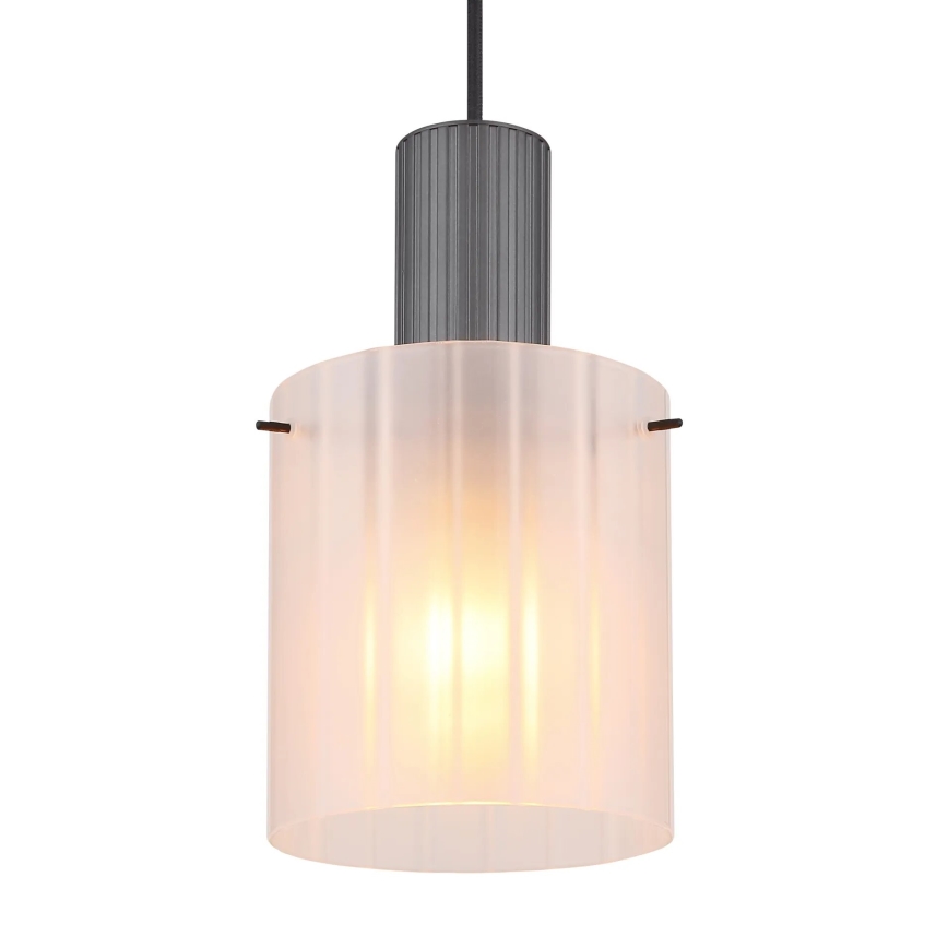 Globo - Підвісна люстра 1xE27/40W/230V діаметр 18 см білий