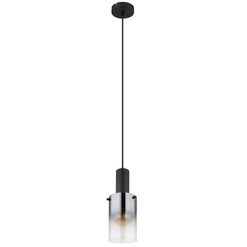 Globo - Підвісна люстра 1xE27/40W/230V діаметр 12,5 см чорний