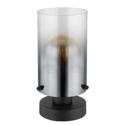 Globo - Настільна лампа 1xE27/40W/230V діаметр 12,5 см чорний