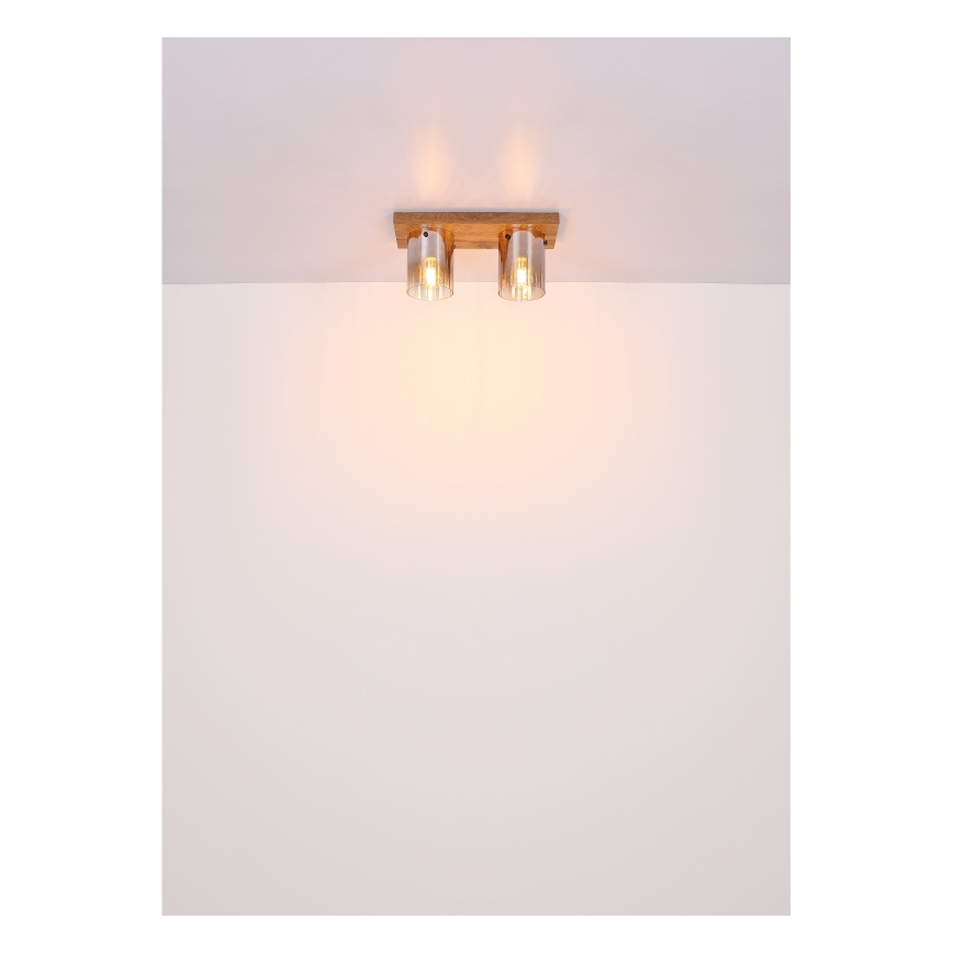 Globo - Стельовий світильник 2xE27/40W/230V 16x41 см