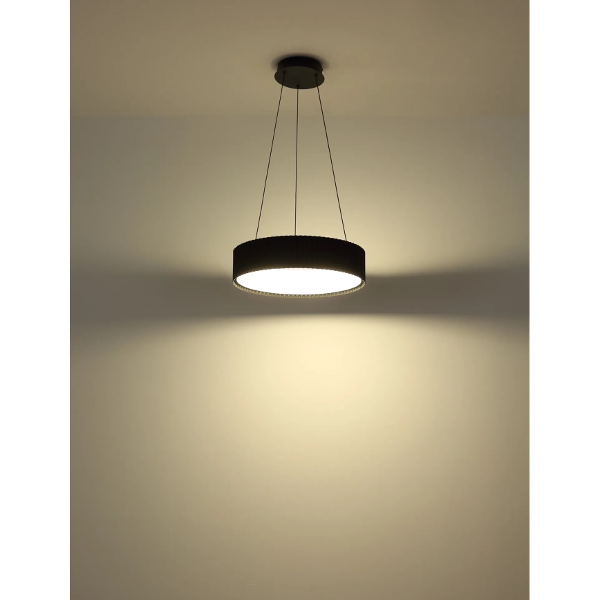 Globo - LED-люстра на тросе LED/45W/230V 2700/4000/6000K Ø 46 см, чёрная