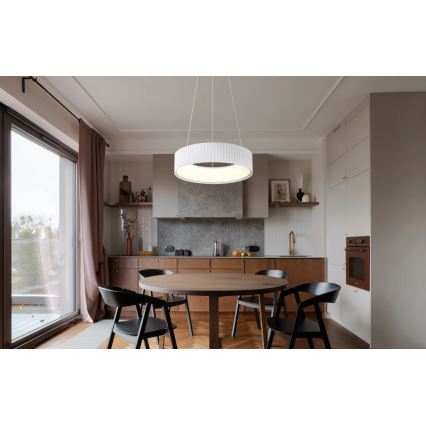 Globo - підвісна LED-люстра на тросі LED/45W/230V 2700/4000/6000K діаметр 46 см біла