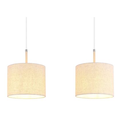 Globo - Люстра на тросі 3xE27/40W/230V