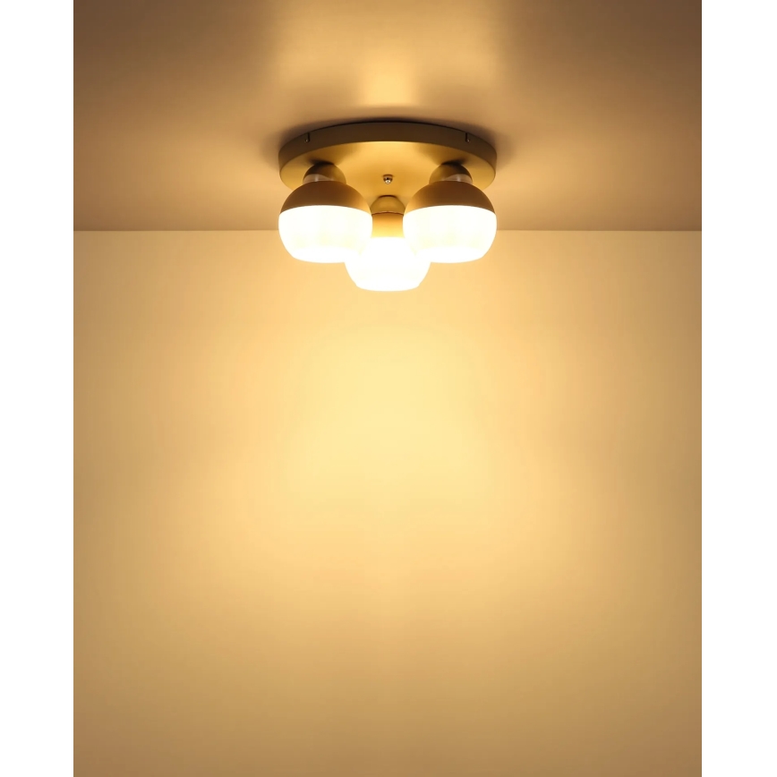 Globo - Стельовий світильник 3xE27/60W/230V, діам. 31,5 см
