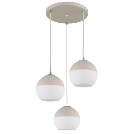 Globo - Люстра на тросе 3xE27/60W/230V