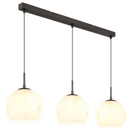 Globo - Подвесная люстра на тросе 3xE27/60W/230V